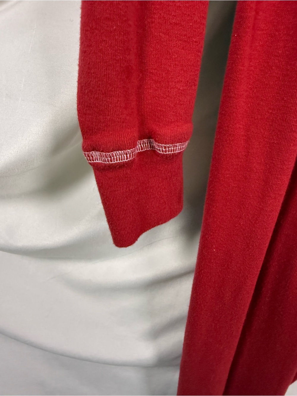 134) Lazy One Canada Eh? Red Thermal Pajama Onesie Cozy Cabin Lounge Wear - Picture 7 of 12
